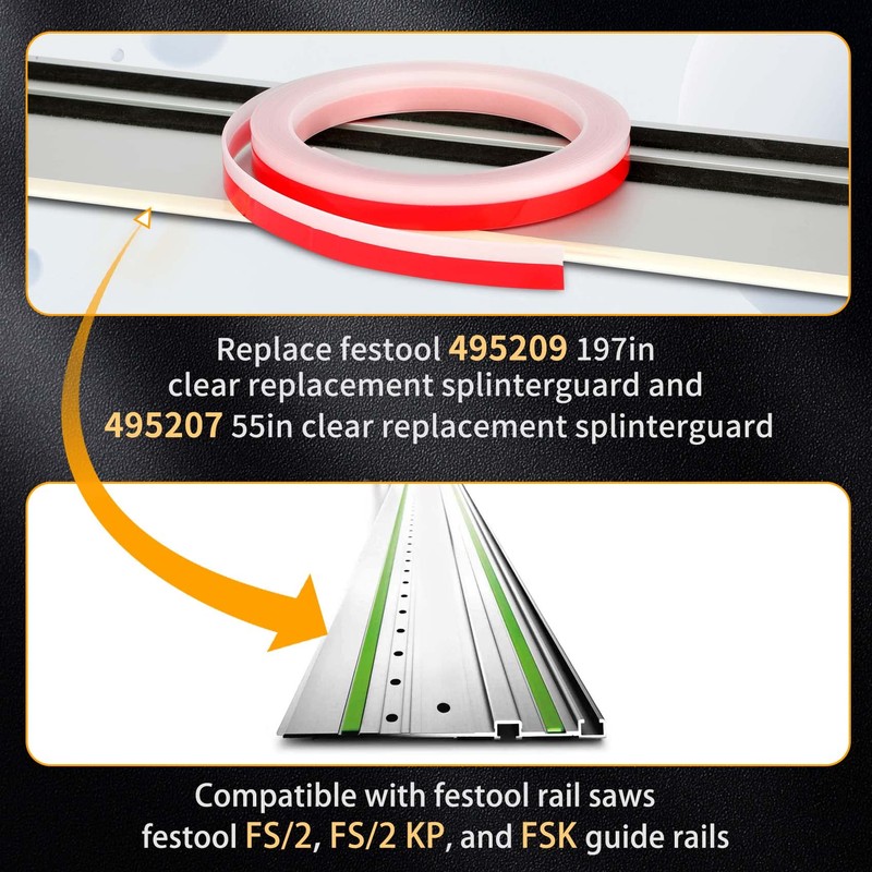 495209 for festool Splinter Guard Replacement Strip FS-SP 5000 Ideal