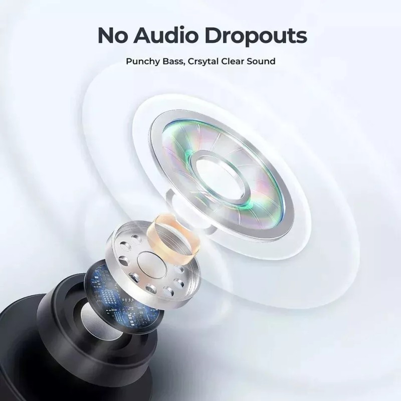 Unbranded True Wireless Earbuds Bluetooth 5.0 with Mic TWS Bass