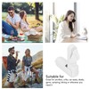 Handheld Fan Foldable Multifunctional 1200mAh USB Rechargeable Battery Portable Fan