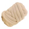 Hilo Grueso Hilo De Peso Hilo Voluminoso Duradero Beige