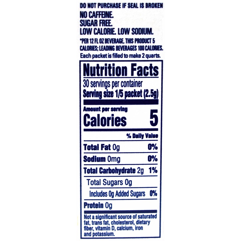 Crystal Light Strawberry Orange Banana Drink Mix, 12-Quart 2.4-Ounce Box