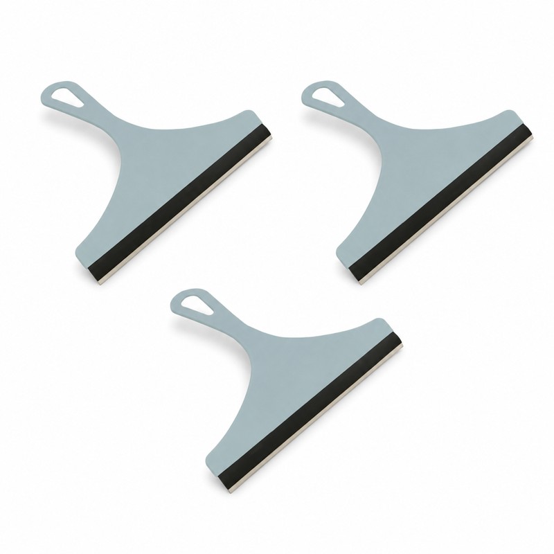 3-Piece Shower Squeegee Set for Glass Cleaning – Multipurpose Water