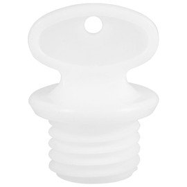Healifty Hot Water Bottle Stopper White Sealing Plug Plastic Leakproof Hot Water Bags Plug Cover Replacement Accessory for Heating Liquid Sack 1.77X1.38 Inches
