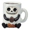 Furrybones Figure Joe - Funny Skeleton in Coffee Cup Costume