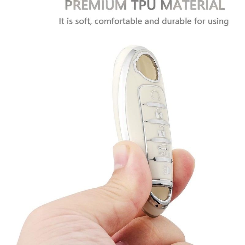 OFFCURVE Funda de Llave para Nissan - Funda Protectora para