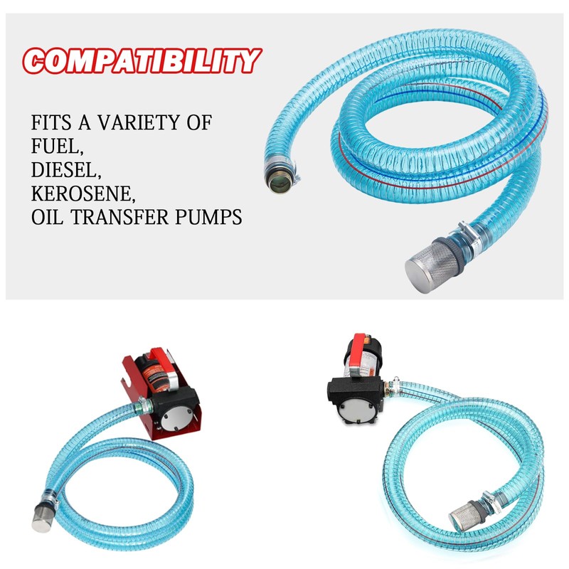 Fuel Hose 1 inch Suction Hose, Fuel Transfer Hose for