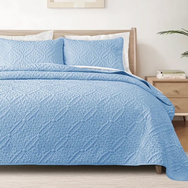 Exclusivo Mezcla King Quilt Bedding Set, Lightweight Soft Bedspreads Coverlets