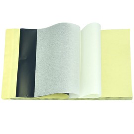KLYNGTSK 50 Sheets Tattoo Transfer Paper Tattoo Paper Tracing Paper Stencil Tattoo Copy Paper Transfer Film Thermal Paper Die Paper Copy Paper A4 Carbon Paper for Tattoo Printer Machine