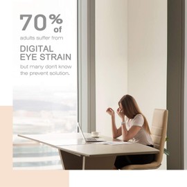 FONHCOO FONHCOO Blaulichtfilter Brille Damen TR90 Blaulichtbrille ohne Sehstärke, Superleichte Anti-Müdigkeit Computerbrille Gaming Schutzbrille (Braun)