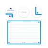 Flash Cards, Ruled with Turquoise Frame, A6, Pack of 80