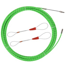 [LCYOUTH] Passing Wire, Dedicated Wire, Passing Tool, Steel Wire, Rod Diameter 0.18 inches (4.5 mm) (15 m, Green)