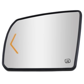 LOIYLLEN Driver Side Mirror Replacement for 2008-2017 Toyota Sequoia, 2007-2020 Toyota Tundra Mirrors Glass - Convex Mirror Glass, Left Side Rear View Mirror with Power Heated & Signal Lamp