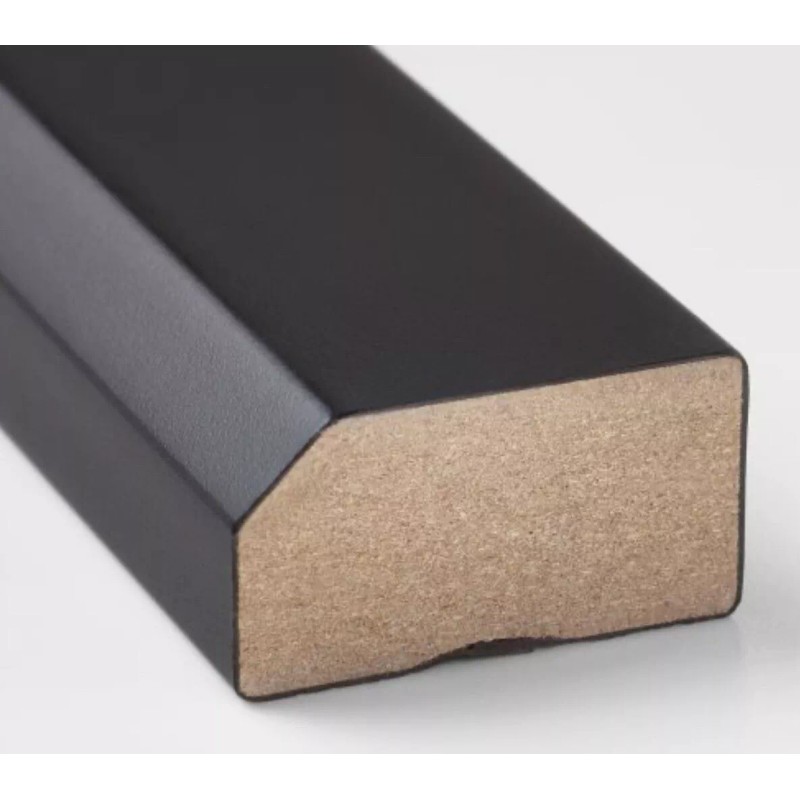 IKEA New IKEA KUNGSBACKA Chamfer Deco Molding Strip Black Anthracite
