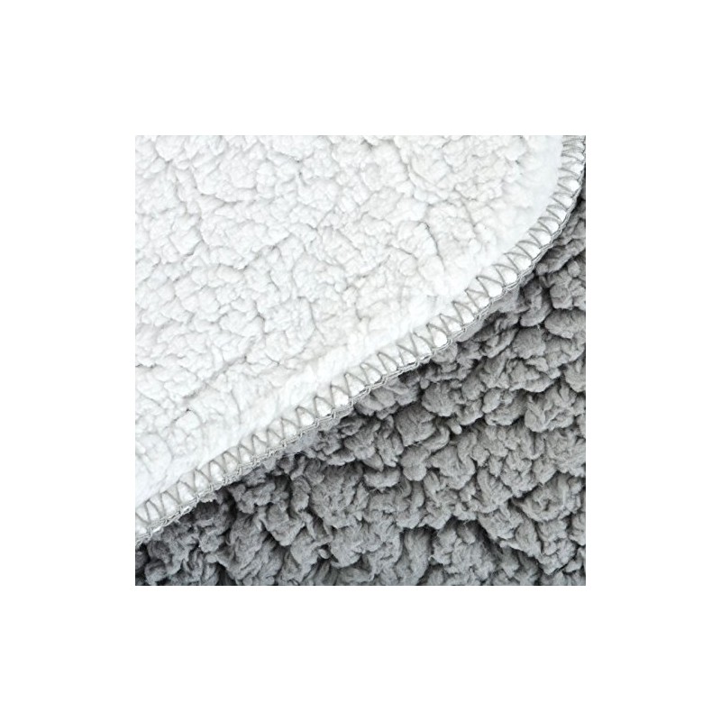 Micro-Pro Large Luxury Soft Sherpa Fleece Blanket Chunky Double Layer