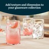 Libbey Lava Tumbler Drinking Glasses, All Purpose, Molten Groove Glasses