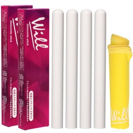 Will Diatomaceous Earth Stick, 2 Sticks x 2 Boxes, Absorbs Moisture and Unpleasant Odors, Japanese Manufacturer, Original Storage Bag Included, Dry