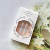 Medium Press on Nails Almond Fake Nails Summer French False