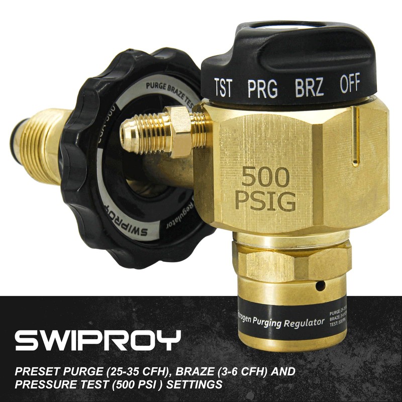 SWIPROY VN-500 Nitrogen Purging Regulator