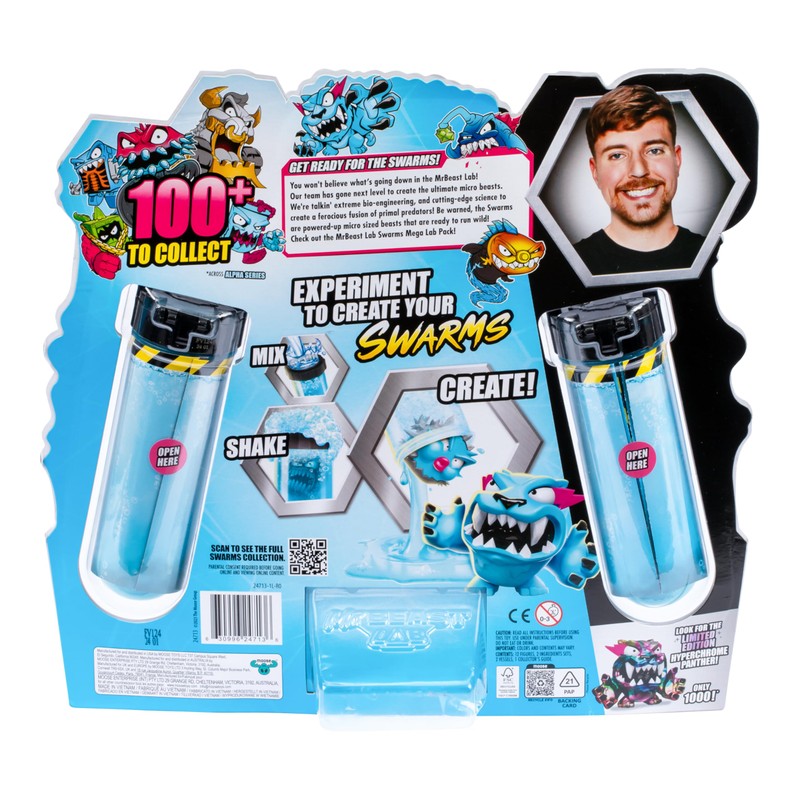 MrBeast Lab 24713, Mega Lab Pack, 12 Inside, Experiment to