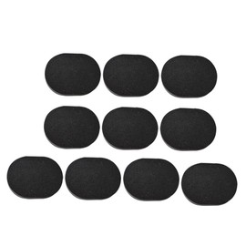 IWOWHERO Travel-sized Facial Cleansing Puff Bamboo Charcoal 10pcs Gentle Makeup Remover