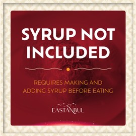 Eastanbul Kataifi Rolls Kataifi Shredded Fillo Dough (Syrup not included) Twisted Kadayif Pastry Dough, From Staple Syrup Sweetened Dessert, Ingredient for Dubai Chocolate, Shredded Wheat Cereal, 300g