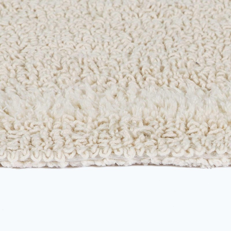 Homescapes Premium Bath Mat, Cream, 40 x 100 cm, Cotton