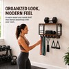 Tonal Accessories Gym Storage Rack with Yoga Mat Holder and