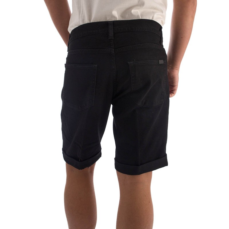 CARHARTT WIP Swell Men's Shorts, Black/rinsed