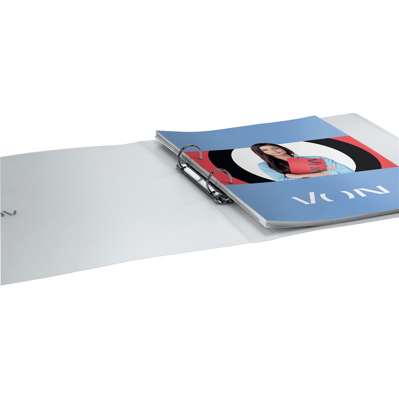 VON Leitz 42470001 A4 Ring Binder with 2 Rings Polypropylene