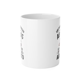 Taza Cerámica 11 oz Los Papás Saben Mucho Pero Los Abuelos Saben Más Te Amo Abuelito Regalo Tierno Familiar Café Té Amor Nieto Nieta Día del Abuelo Diseño Emotivo