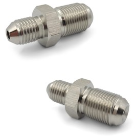 M12x1.0 to 3AN Fitting - Metric Straight Adapter For Brake and Clutch Lines