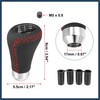 INFINAUTO Black Universal 6 Speed Car Gear Shift Knob PU