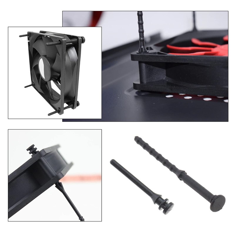 Anti Vibration Rubber Buffer Mounts for PC Case Fan or