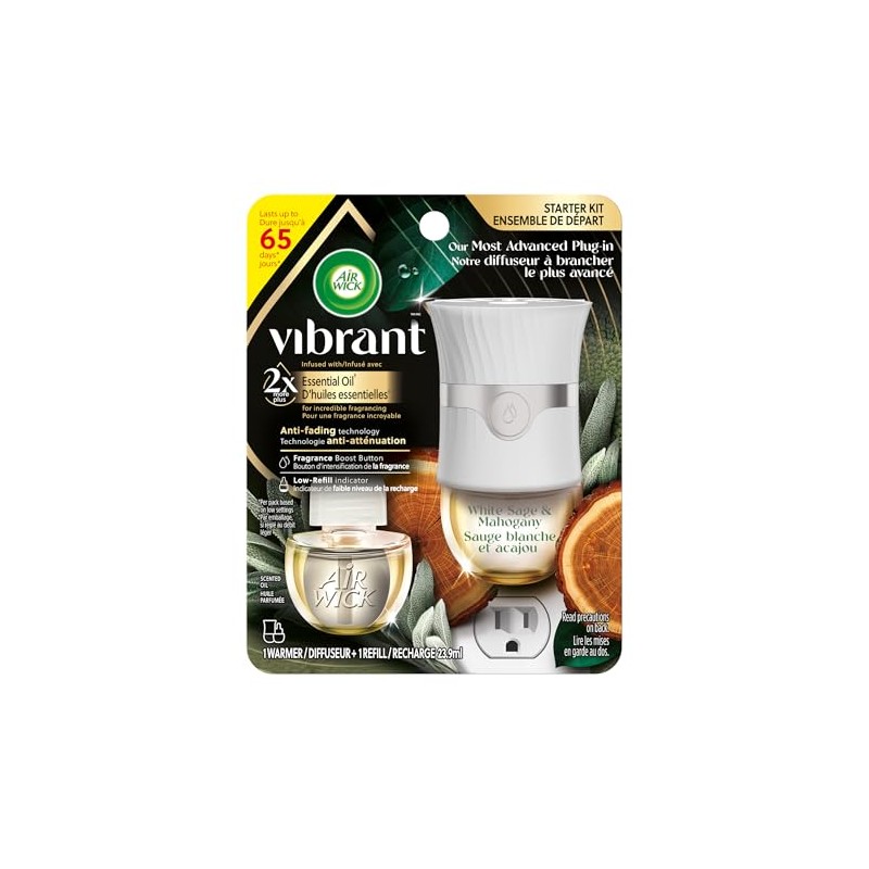 AIR WICK® SCENTED OIL - Kit - 1+1 Pulse Vibrant™
