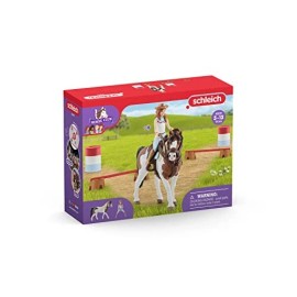 Schleich Horse Club Hannahs Western Riding Set 12 Piece Toy Figurine Playset
