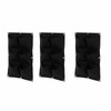 3Pcs 6 Pocket Plant Growing Bag Degradable Wall Hanging Felt