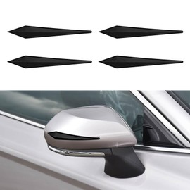 HQRNYP 4PCS Car Door Edge Guard Protector, Car Door Bumper Guards, PVC Anti-Scratch Bumper Trim Strips, Auto Accessories Vehicle Body Self Adhesive Protector Strips Universal for Most Vehicles (Black)