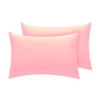 Divine Textiles Pillow Cases standard House Wife Pair - Pink