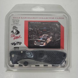 Frost Nascar #3 Dale Earnhardt Frost Cutlery Knife with Collector Card Sam Bass Design