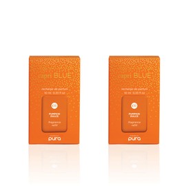 Capri Blue Pumpkin Dulce Pura Smart Home Plug-in Diffuser Refills – Pura Diffuser with Refills Pumpkin, Ginger & Vanilla Scents – Long-Lasting Aromatherapy Diffuser Refills(Pack of 2)