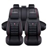 For Toyota Highlander 08-23 5-Seat Car Seat Cover Leather Front
