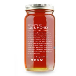 Bee Harmony American Raw Blueberry Blossom Honey, 12 Oz - Pack Of 1