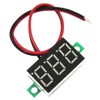 Mini Digital Voltmeter Mini Wire DC 12 Voltage Gauge Tester,