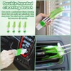 Blind Cleaner Duster Tool Set,4Pcs 7-Finger Microfiber Blind Duster