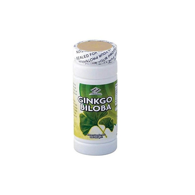 Ginkgo Biloba 60mg (200 Softgels) - 2 Bottles
