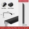 Xinlon Pack of 5 Cabinet Handles, Hidden Modern Furniture Handles,