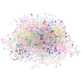 1800pcs 3mm Glow in the Dark Beads, Colorful Glow Beads Luminous Beads Acrylic Beads for DIY Jewelry Making Bracelet Necklace Craft