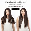 SOBEAUTY Clip in Hair Extensions, Real Human Hair Extensions, 100%