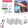 Tedeligo Wireless Roller Shutter Control Retrofit Set, Wireless Switch for