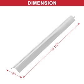 G325-0002-W1 Stainless Steel Heat Plates Shield for Charbroil 463630021 463660021 463468021 463468221 463468421 Gas Grill, Heat Tent Replacement for Charbroil Performance 2 Burner Parts